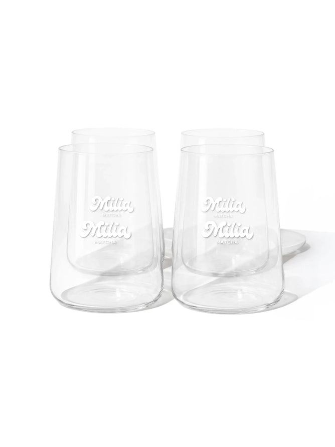 4 Verres Milia Matcha